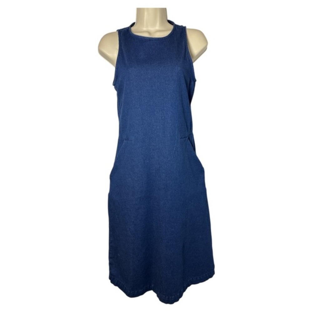 Zara Trf Blue  Sleeveless Dress Small